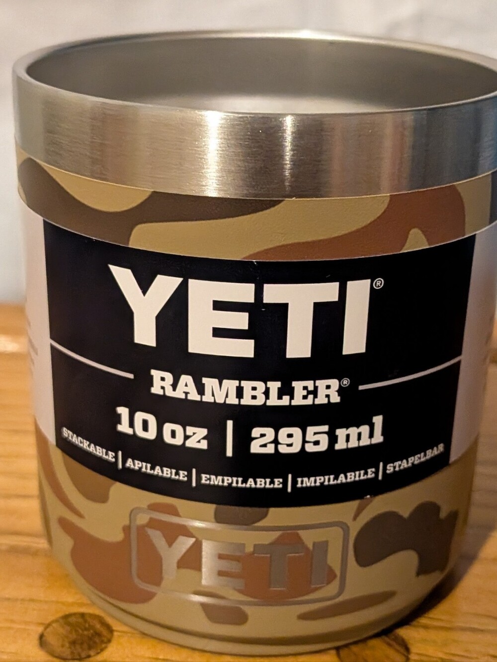 Yeti Rambler 10 Oz Camo